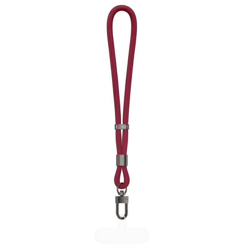 Tech-Protect C11S Rope riešo dirželis, Burgundy Wine