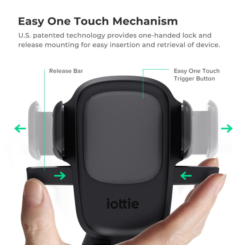 iOttie Easy One Touch 5 oro ventiliacijos angos tvirtinimas