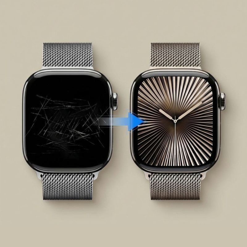 Tech-Protect Hydro Flex+ hidrogelio ekrano apsauga skirtas Huawei Watch Fit 5 Pro, permatoma (2 vnt.)