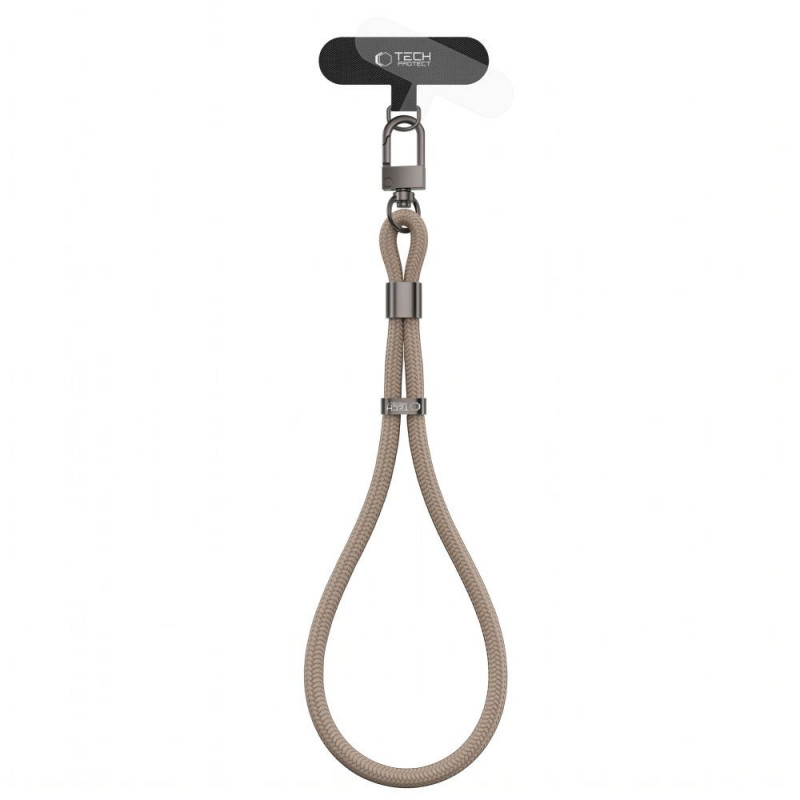 Tech-Protect C11S Rope riešo dirželis, Mocha Beige