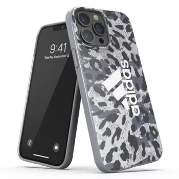 Adidas OR SnapCase Leopard dėklas, skirtas Apple iPhone 13 Pro Max, pilkas