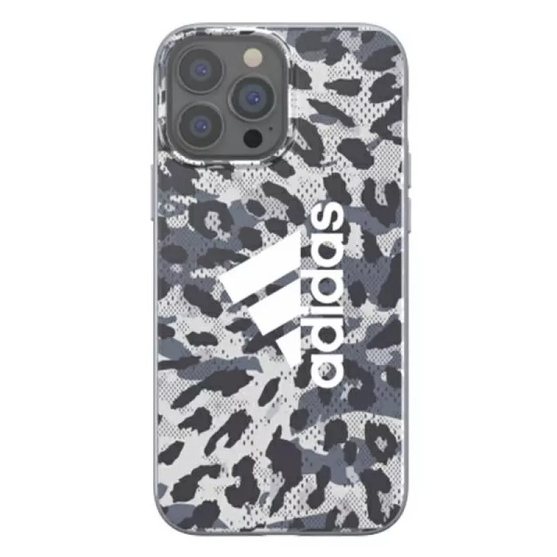 Adidas OR SnapCase Leopard dėklas, skirtas Apple iPhone 13 Pro Max, pilkas