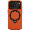 UNIQ Elix dėklas, skirtas Apple iPhone 18 Pro / 17 Pro, 360° besisukantis atrama, oranžinis