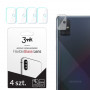 3MK Lens Protection Samsung Galaxy A71 fotoaparato objektyvo hibridinis stiklas (4 vnt.), 3MK149