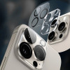 Tech-Protect Cam Fit+ fotoaparato objektyvo grūdintas stiklas, skirtas Apple iPhone 17 Pro Max, permatomas