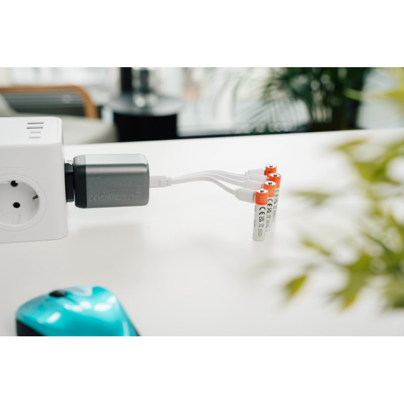 Verbatim 30250 USB-C įkraunamos baterijos Li-ion AAA 500 mAh (4 vnt.)