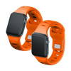 3mk silikoninis laikrodžio dirželis Apple Watch 38/40/41 mm, oranžinis