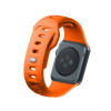 3mk silikoninis laikrodžio dirželis Apple Watch 38/40/41 mm, oranžinis