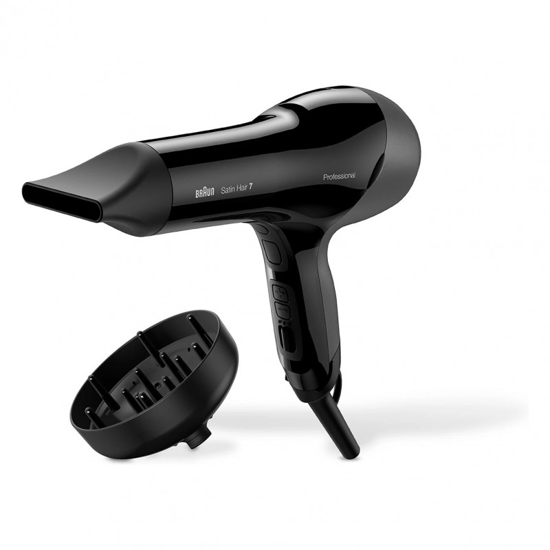 Braun Satin Hair 7 SensoDryer HD785 plaukų džiovintuvas, juodas