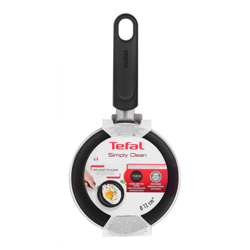 Tefal Simply Clean B56700 universali keptuvė, apvali, 12 cm
