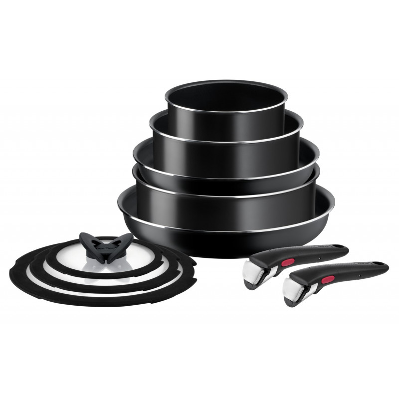 Tefal Ingenio Easy Cook L15490 puodų ir keptuvių rinkinys, 10 dalių