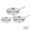 Tefal Duetto On B866S334 keptuvių rinkinys, 3 vnt., 20/24/28 cm, nerūdijantis plienas