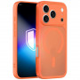 3MK Misty MagCase 3MK18103 magnetinis dėklas, skirtas Apple iPhone 17 Pro, oranžinis
