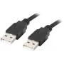 Lanberg USB-A M/M 2.0 kabelis 0,5 m, juodas