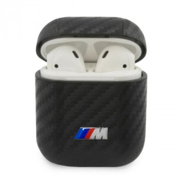 BMW BMA2WMPUCA PU Carbon M Collection Apple AirPods 1/2 dangtelis, juodas