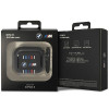 BMW BMA322SWTK Įvairiaspalvių linijų dangtelis, skirtas Apple AirPods 3, juodas