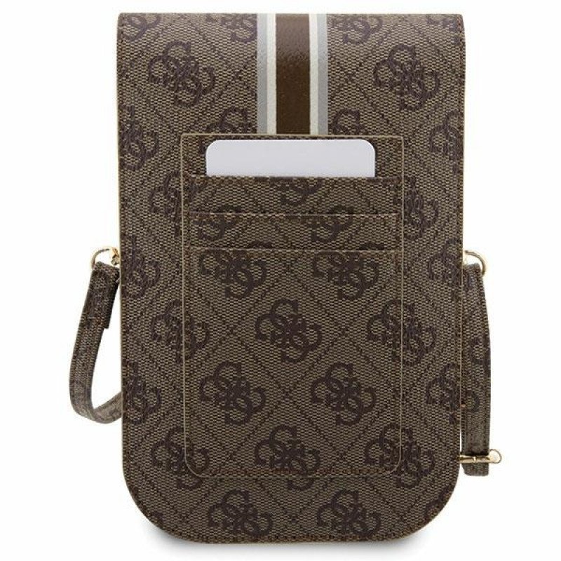 Guess GUWBP4RPSW 4G Stripes rankinė, ruda