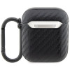 BMW BMA2WMPUCA2 Carbon Double Metal Logo Apple AirPods 1/2 dangtelis, juodas