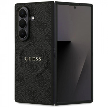 Guess 4G Classic MagSafe dėklas, skirtas Samsung Galaxy Z Fold7, juodas