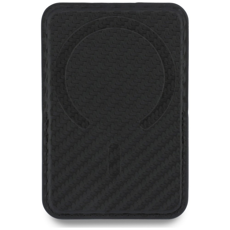 BMW M Carbon Metal Logos MagSafe piniginė, juoda
