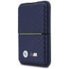 BMW M Carbon Metal Logos MagSafe piniginė, tamsiai mėlyna