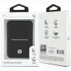BMW Carbon Metal Logos MagSafe piniginė, juoda