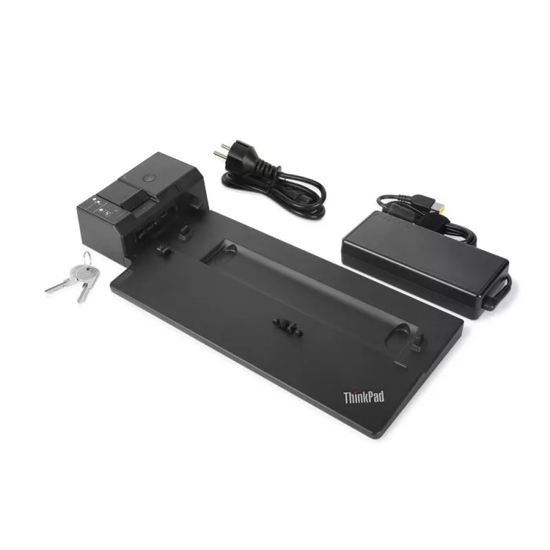 Lenovo ThinkPad Basic doko stotis, 10/100/1000 Mbit/s, juoda, Kensington lock, 40AG0090SA