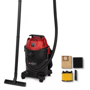 Einhell TC-VC 2555 šlapiojo ir sausojo siurbimo dulkių siurblys, 25 l, juodas/raudonas