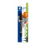 STAEDTLER Lumocolor duo permanentinis pasidaryk pats žymeklis, 2 antgaliai, 0,6 mm / 1,5 mm, blisteris (348-9 BK-1)