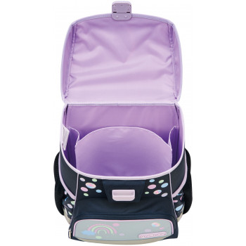 Herlitz Loop Plus Unicorn Dreams pradinės mokyklos kuprinės rinkinys, tamsiai mėlynos/rožinės spalvos