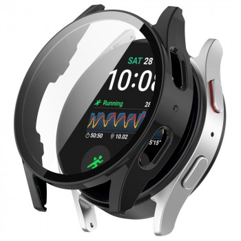 Tech-Protect Defense360 dėklas, skirtas Samsung Galaxy Watch 7 44 mm, juodas