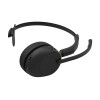 Jabra Evolve3 65 UC Mono ausinė, Link 390c, įkrovimo stovas, juoda (36599-889-889)