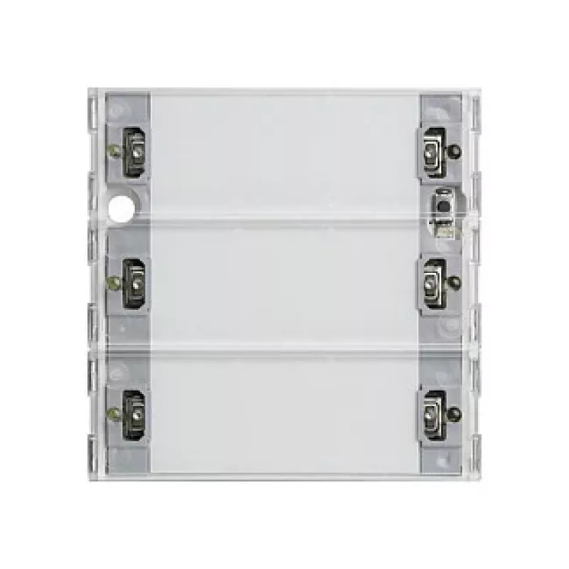 Gira mygtukinis jutiklis 3 Comfort 513300, 3 kanalų, KNX, System 55