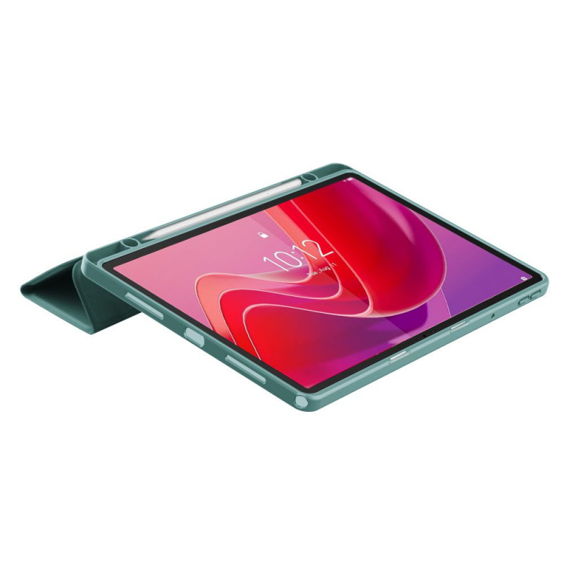 Tech-Protect SmartCase Pen dėklas su rašiklio laikikliu, skirtas Lenovo Tab M11 TB-330, žalias