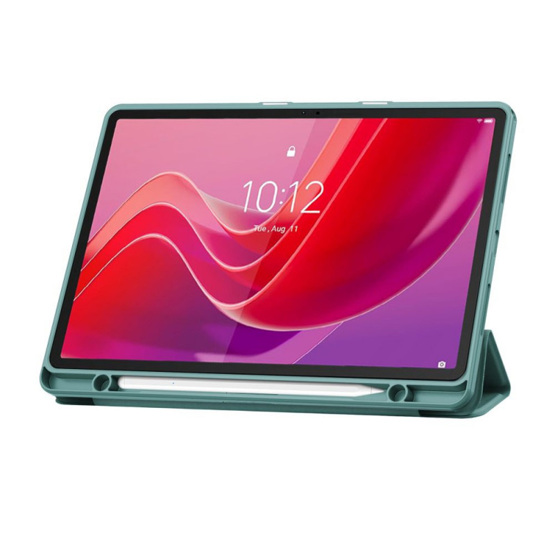 Tech-Protect SmartCase Pen dėklas su rašiklio laikikliu, skirtas Lenovo Tab M11 TB-330, žalias