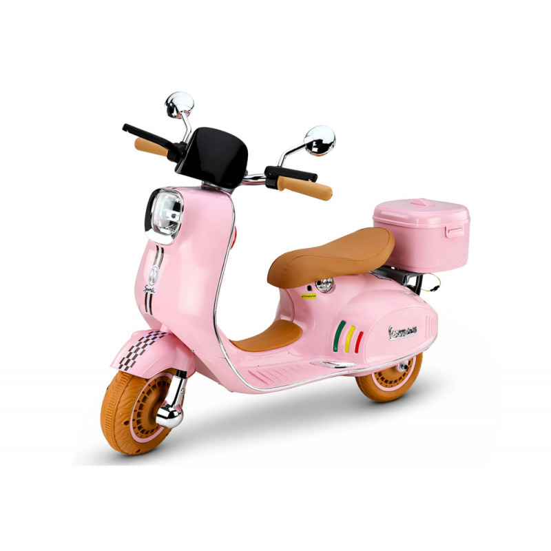 Lean Cars XW-05 akumuliatorinis paspirtukas, 35 W, rausvas