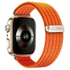 Tech-Protect nailono apyrankė, skirta Huawei Watch Fit 3 / 4 / 4 Pro / 5 / 5 Pro, oranžinė