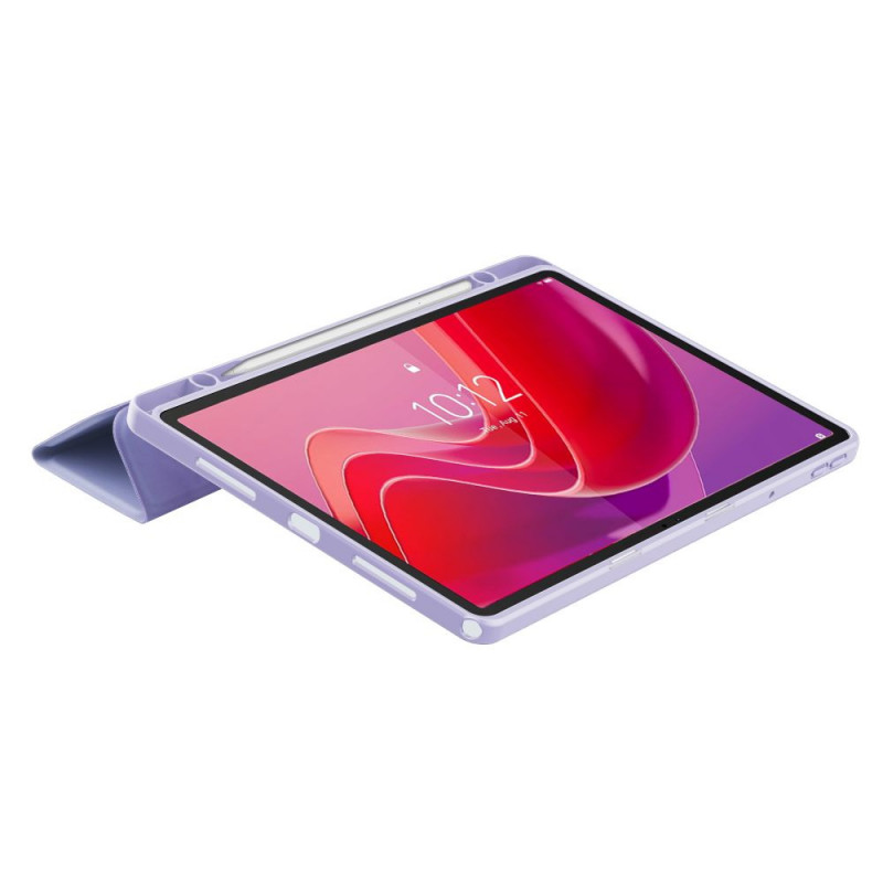 Tech-Protect SmartCase Pen dėklas su rašiklio skyriumi skirtas Lenovo Tab M11 TB-330, violetinis