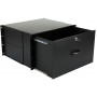 Lanview RAD115BL stovo priedas, 6U, 19 colių, ovalus, 482 mm, 50 kg, juodas