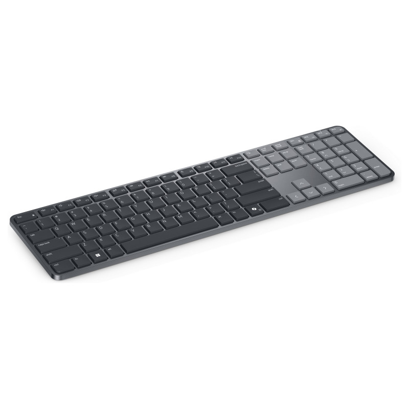 Dell Pro 7 Slim klaviatūra KB726, vokiška QWERTZ, grafito spalvos