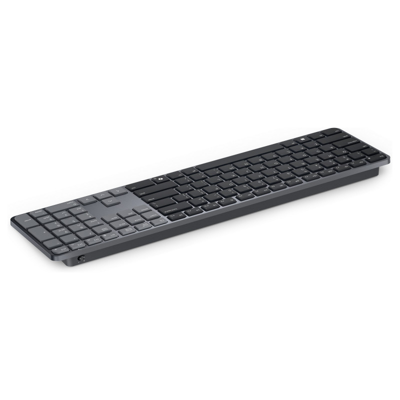 Dell Pro 7 Slim klaviatūra KB726, vokiška QWERTZ, grafito spalvos