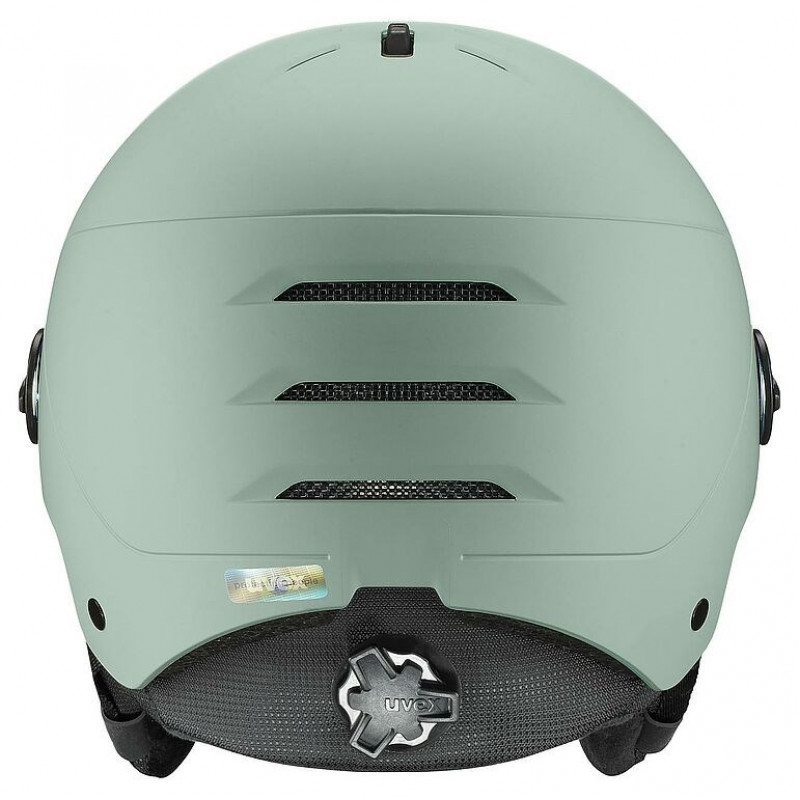 UVEX Wanted Visor slidinėjimo šalmas, 58-61 cm (L), žalias