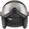 UVEX Wanted Visor pro V slidinėjimo šalmas, juodas matinis