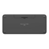 Logitech Pebble Keys 2 K380s belaidė Bluetooth klaviatūra (920-011803), grafito, prancūziška išdėstymas