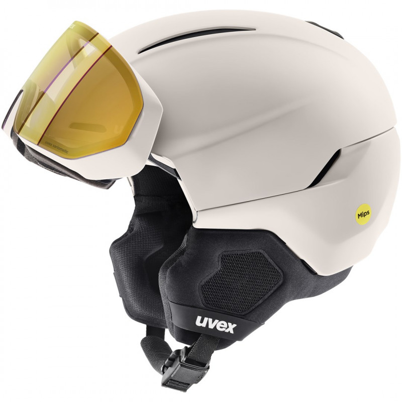 UVEX Horizon V MAG MIPS slidinėjimo šalmas, baltas matinis