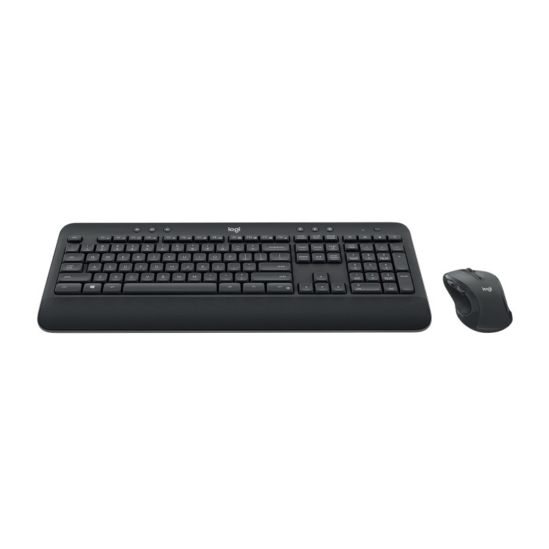 Logitech MK545 Advanced belaidis klaviatūros ir pelės rinkinys (920-008982), prancūziška klaviatūra, juodas