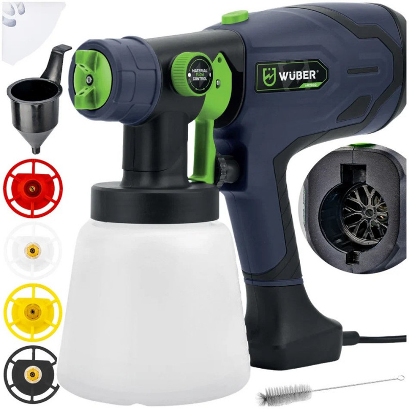 Elektrinis purškimo pistoletas Wuber W02002, 400 W