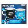 Paladone PP15505AB Astro Bot karščiui jautrus puodelis, mėlynas/baltas (1 vnt.)