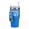 Paladone PP15504AB Astro Bot kelioninė puodelis, 600 ml, mėlynas