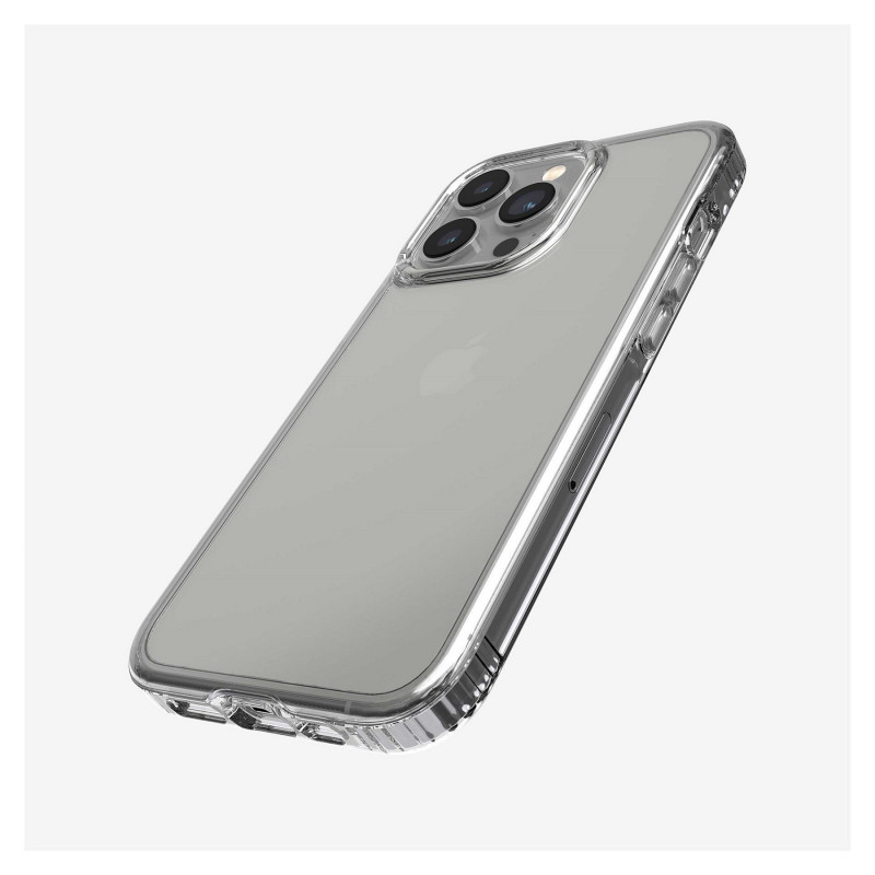 Tech21 EvoClear Multi-Drop dėklas, skirtas Apple iPhone 13 Pro (T21-9204), permatomas